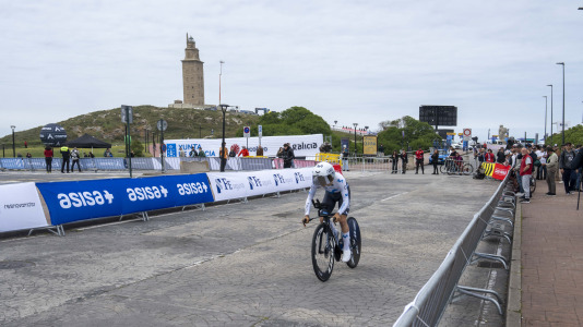 La ciudad herculina se movilizó para la gran prueba ciclista