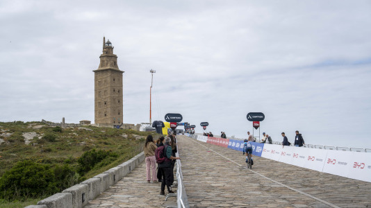 La ciudad herculina se movilizó para la gran prueba ciclista