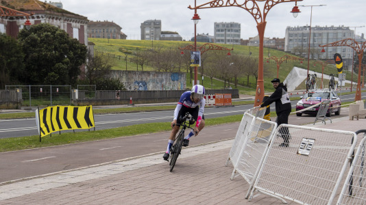 La ciudad herculina se movilizó para la gran prueba ciclista