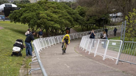 La ciudad herculina se movilizó para la gran prueba ciclista