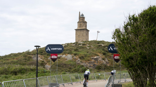 La ciudad herculina se movilizó para la gran prueba ciclista