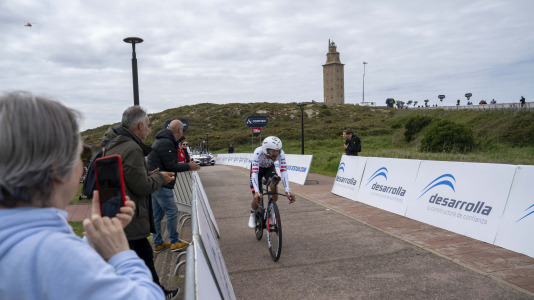 La ciudad herculina se movilizó para la gran prueba ciclista