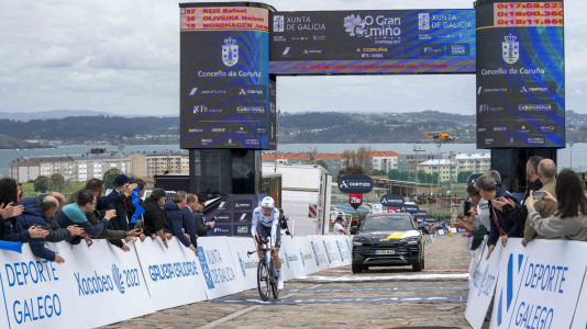 La ciudad herculina se movilizó para la gran prueba ciclista