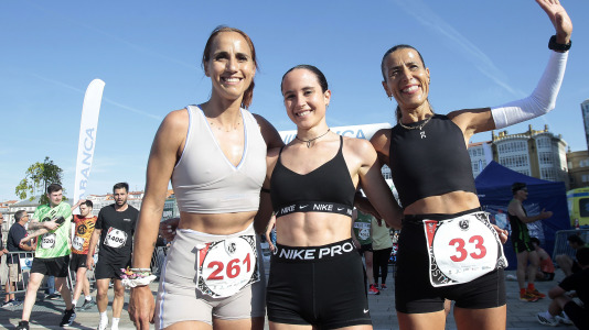 Casi 2.000 personas participaron en el recorrido de 10 kilómetros entre Oleiros y A Coruña