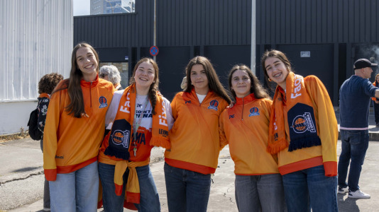Galería de afición Básquet Coruña-Gipuzkoa