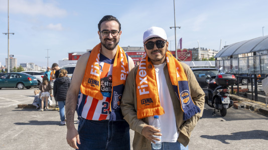 Galería de afición Básquet Coruña-Gipuzkoa