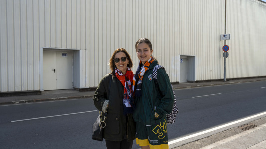 Galería de afición Básquet Coruña-Gipuzkoa