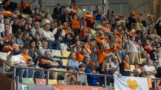 Galería de afición Básquet Coruña-Gipuzkoa