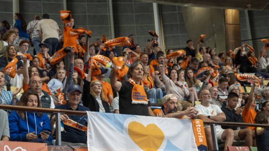 Galería de afición Básquet Coruña-Gipuzkoa
