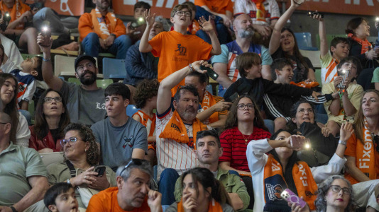 Galería de afición Básquet Coruña-Gipuzkoa