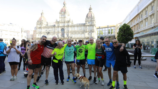 Este domingo 26 de abril se realizó en la plaza de María Pita esta fiesta del deporte alternativo