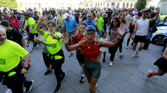 Este domingo 26 de abril se realizó en la plaza de María Pita esta fiesta del deporte alternativo