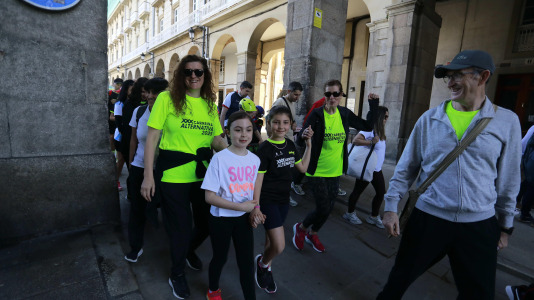 Este domingo 26 de abril se realizó en la plaza de María Pita esta fiesta del deporte alternativo