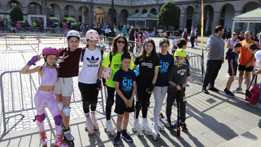 Este domingo 26 de abril se realizó en la plaza de María Pita esta fiesta del deporte alternativo