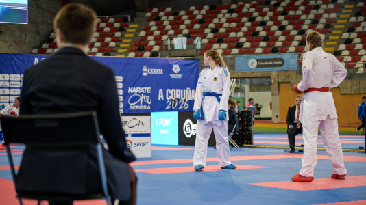 Karate One Series A 2026 en el Palacio de Deportes de Riazor