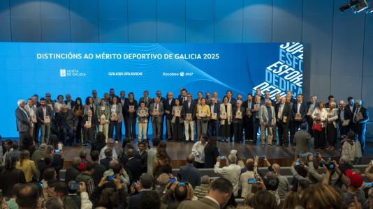 Gala de premios al mérito deportivo de Galicia