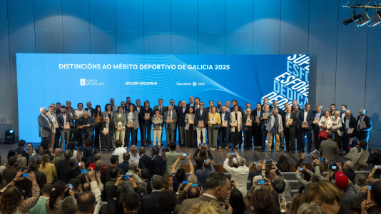 Gala de premios al mérito deportivo de Galicia