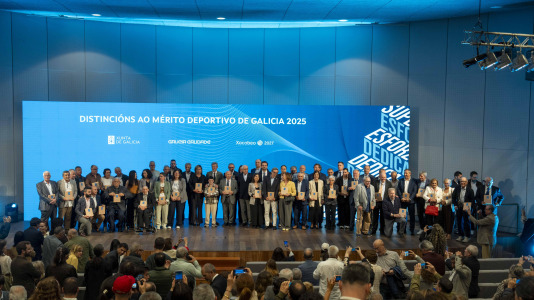 Gala de premios al mérito deportivo de Galicia
