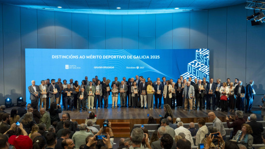 Gala de premios al mérito deportivo de Galicia