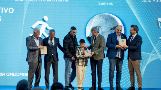 Gala de premios al mérito deportivo de Galicia