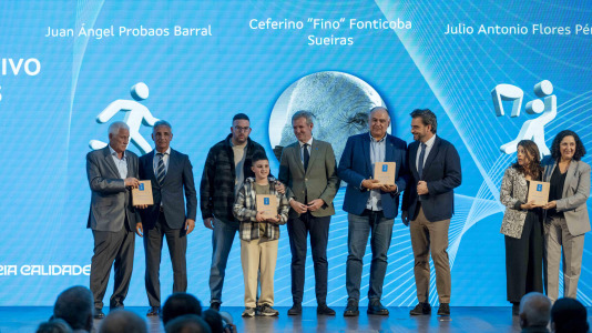 Gala de premios al mérito deportivo de Galicia