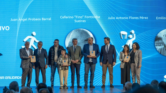 Gala de premios al mérito deportivo de Galicia