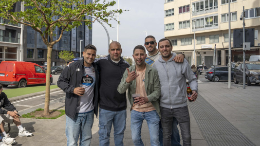 Casi 29.000 espectadores se dieron cita en Riazor para celebrar el Día de las Peñas y el triunfo blanquiazul