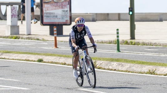 Paso de la Vuelta Ciclista a España femenina por A Coruña