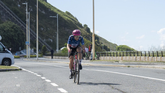 Paso de la Vuelta Ciclista a España femenina por A Coruña