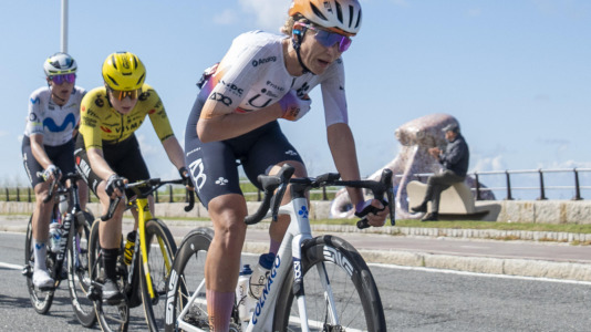 Paso de la Vuelta Ciclista a España femenina por A Coruña