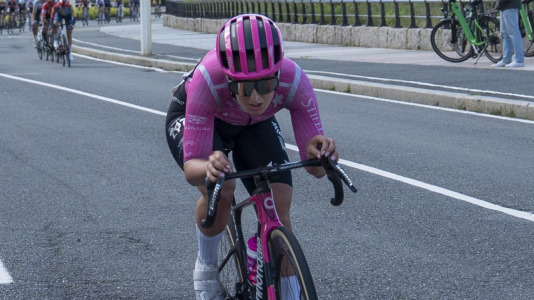 Paso de la Vuelta Ciclista a España femenina por A Coruña