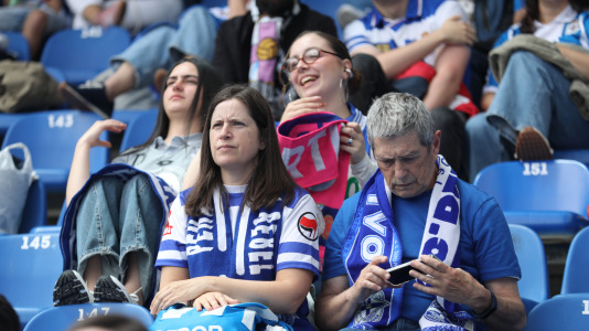 La afición blanquiazul no falló en un encuentro decisivo