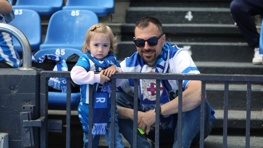 La afición blanquiazul no falló en un encuentro decisivo