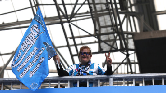 La afición blanquiazul no falló en un encuentro decisivo