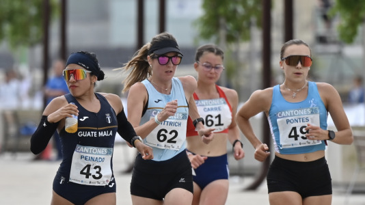 Alegna González y Shengji Shi ganaron la prueba