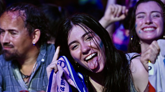 Miles de deportivistas, con Juan Carlos Escotet a la cabeza, disfrutaron antes y celebraron después con la plantilla en una noche para la historia