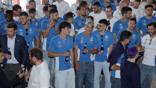 La plantilla blanquiazul visitó este lunes el Espacio Avenida y el museo MEGA en A Grela