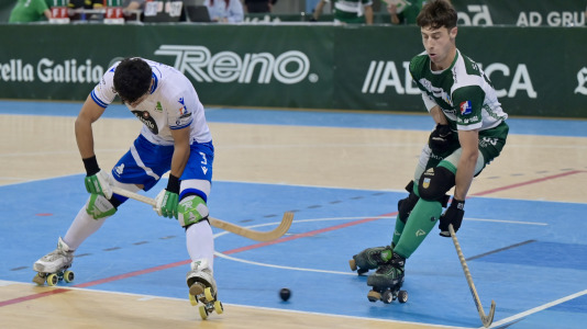Los verdiblancos ganaron por 4-1 y pusieron el primer punto de la eliminatoria en el Palacio de los Deportes de Riazor
