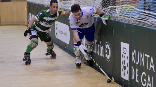 Los verdiblancos ganaron por 4-1 y pusieron el primer punto de la eliminatoria en el Palacio de los Deportes de Riazor