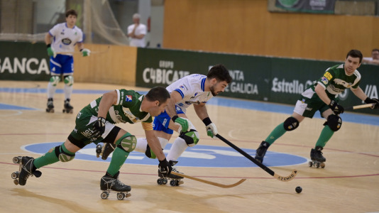 Los verdiblancos ganaron por 4-1 y pusieron el primer punto de la eliminatoria en el Palacio de los Deportes de Riazor