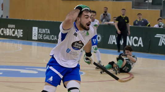 Los verdiblancos ganaron por 4-1 y pusieron el primer punto de la eliminatoria en el Palacio de los Deportes de Riazor