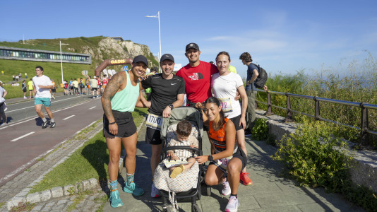 Gran participación en una nueva prueba del circuito de carreras por los barrios coruñeses
