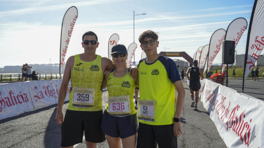 Gran participación en una nueva prueba del circuito de carreras por los barrios coruñeses