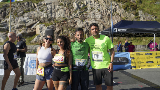 Gran participación en una nueva prueba del circuito de carreras por los barrios coruñeses