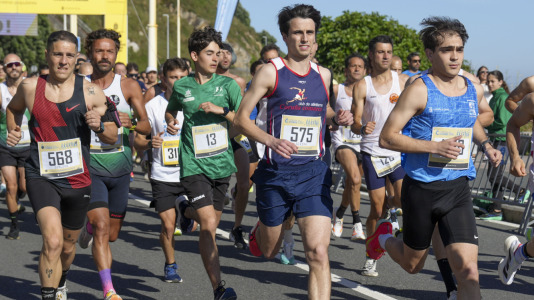 Gran participación en una nueva prueba del circuito de carreras por los barrios coruñeses