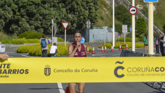 Gran participación en una nueva prueba del circuito de carreras por los barrios coruñeses