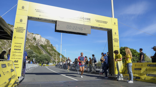 Gran participación en una nueva prueba del circuito de carreras por los barrios coruñeses