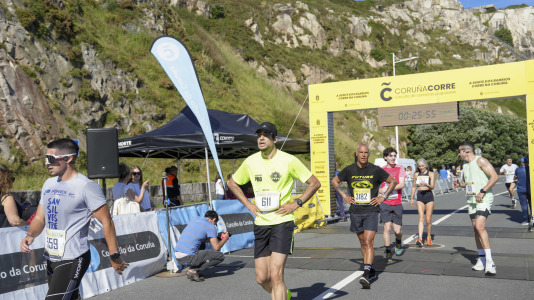 Gran participación en una nueva prueba del circuito de carreras por los barrios coruñeses