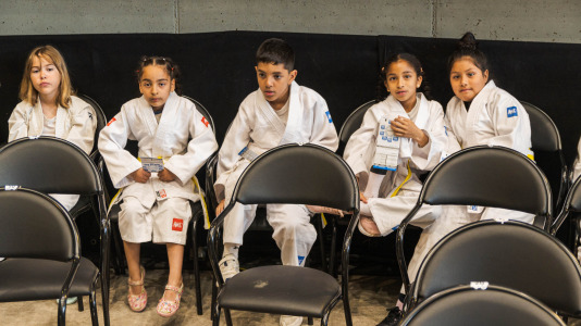 El torneo de judo de categorías base que rinde homenaje a Miguel Ángel López Pérez se celebró en el Coliseum