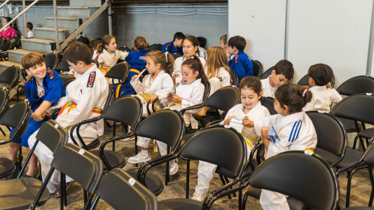 El torneo de judo de categorías base que rinde homenaje a Miguel Ángel López Pérez se celebró en el Coliseum